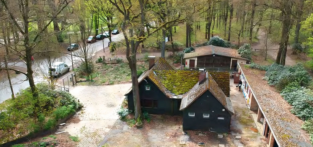 Heilgarten Hamburg - Vogelperspektive